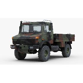 3D Unimog U1300L Truck